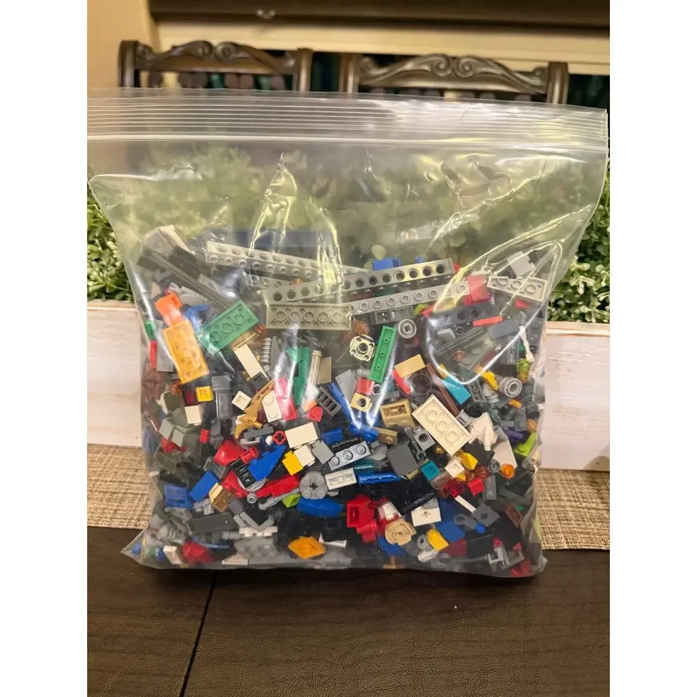 Lego Bricks and Misc Pieces 3.1 lbs Multiple sets and variety of bricks